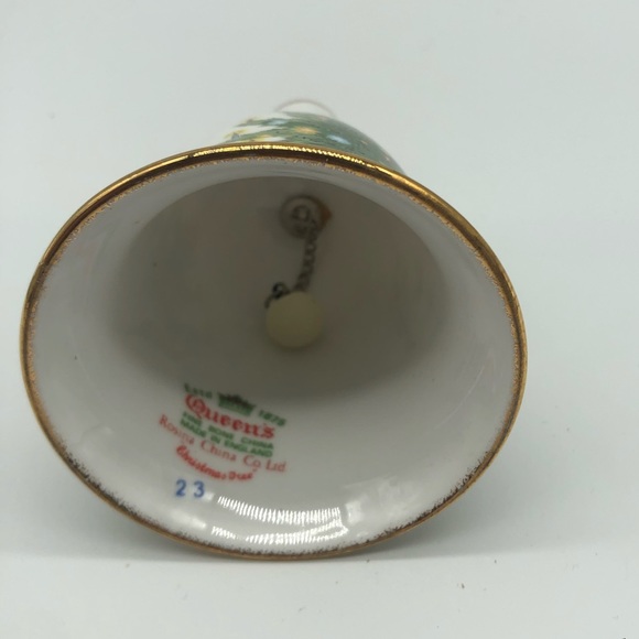 Porcelain Christmas bell - Picture 4 of 6